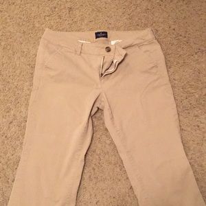 American eagle kick boot khakis